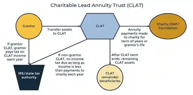 Charitable Lead Annuity Trust chart